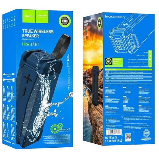 Φορητό Ηχεί Hoco Hc6 Magic Sports 20W - Μπλε image 3