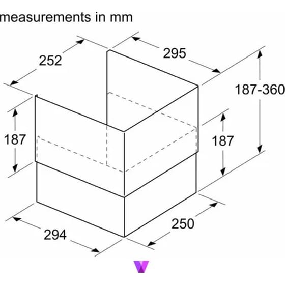 NEFF Z51IBN1S1 Επέκταση Καμινάδας image 1