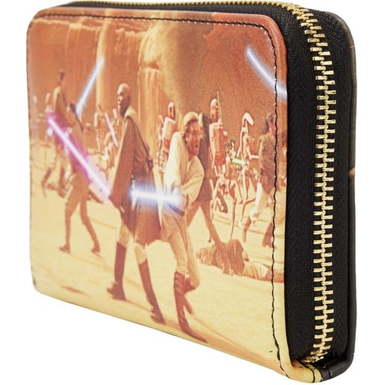 Πορτοφόλι Loungefly - Star Wars - Episode Two Attack of the Clones Scene Zip Around Wallet (STWA0238) image 1