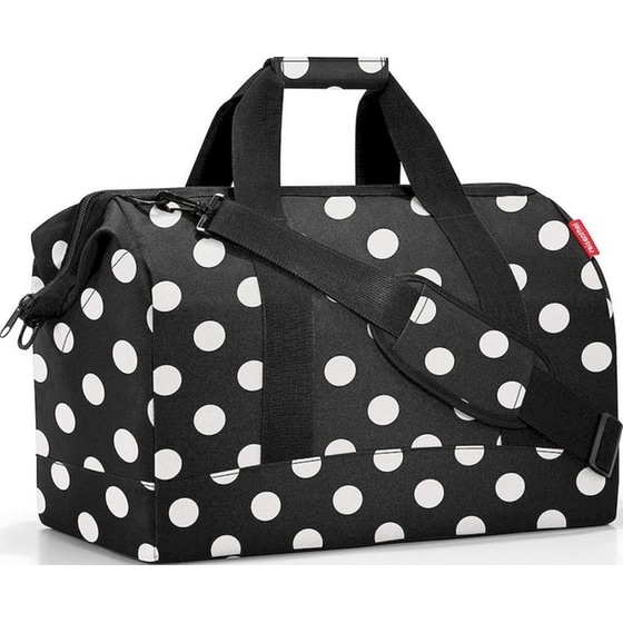 Τσάντα Ταξιδίου Καμπίνας Reisenthel Allrounder L Dots White 30lt - 48x39.5x29cm image 2