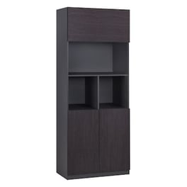 Βιβλιοθηκη Γραφειου Επαγγελματικη Rosewood Hm2089 80χ40χ200υ Εκ