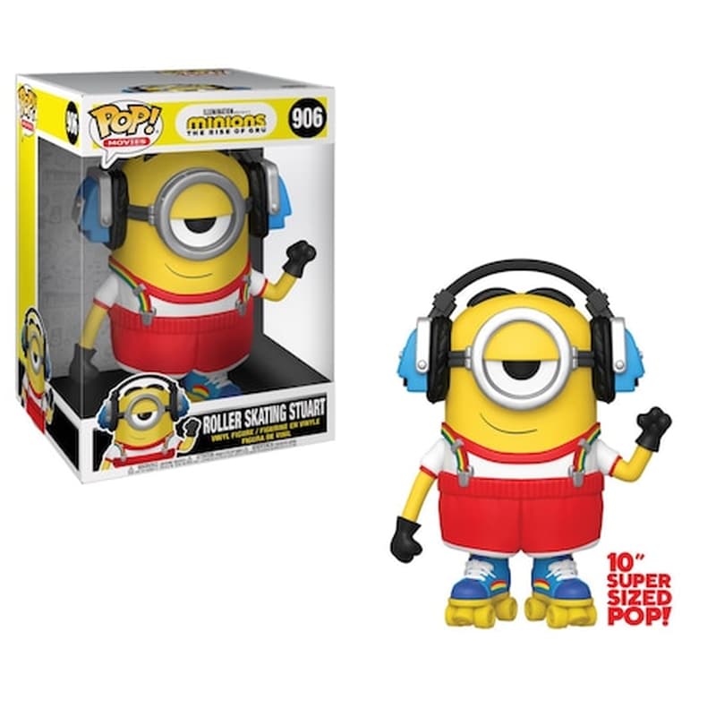 FUNKO Funko Pop! Movies - Minions: The Rise of Gru - Roller Skating Stuart #906