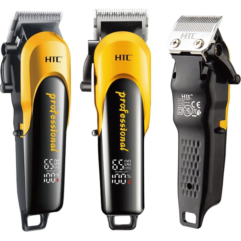 HTC CT-8082 Trimmer Επαναφορτιζόμενο Κίτρινο/Μαύρο
