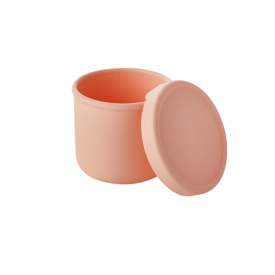 Φαγητοδοχείο Coolbee Σιλικόνης Pink 250 ml image 1