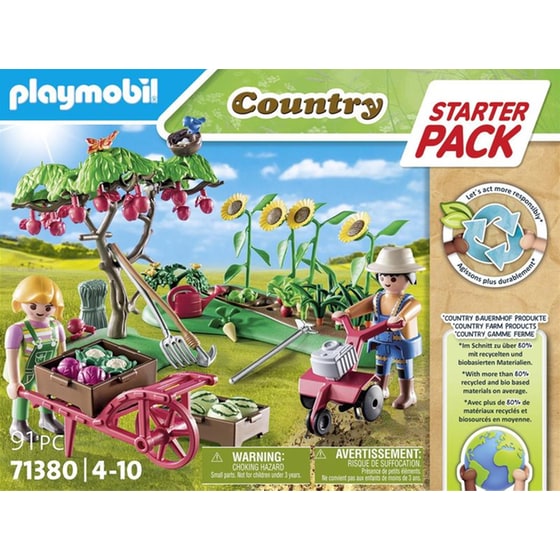 PLAYMOBIL® Country Starter Pack Λαχανόκηπος (71380) image 5