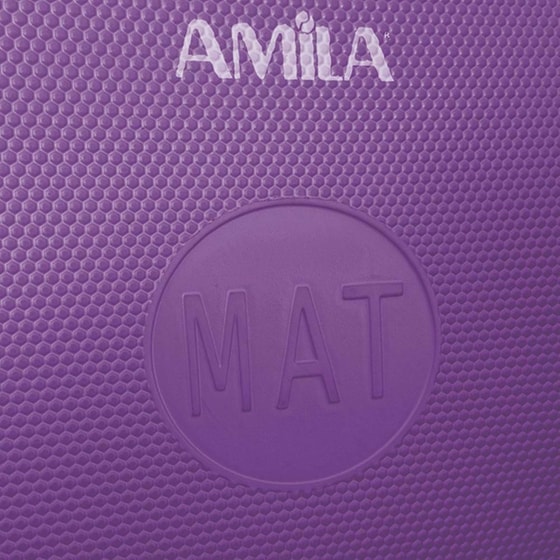 Στρώμα Γυμναστικής Amila 81744 από EVA 139x60 cm - Μωβ image 1