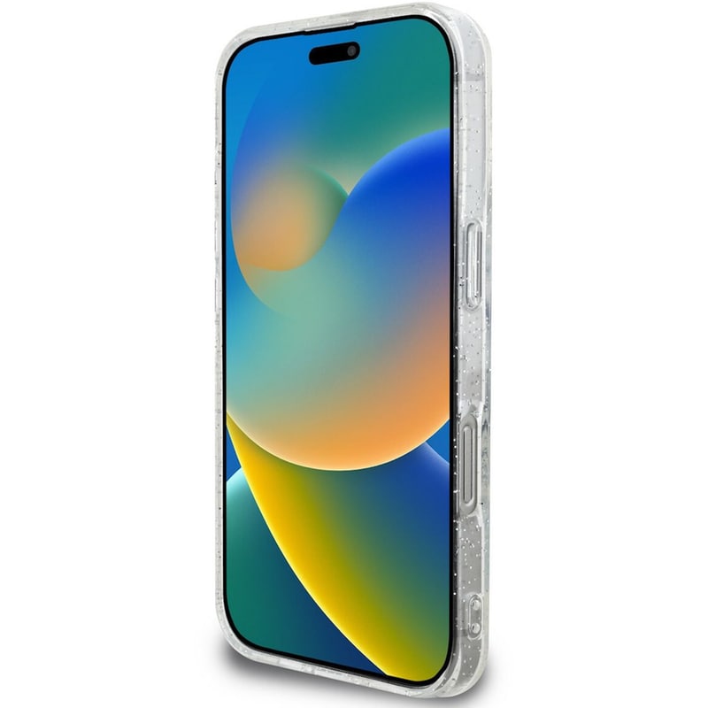 Θήκη Apple Iphone 16 Pro - Guess Plastic Case with Magsafe - Χρυσό