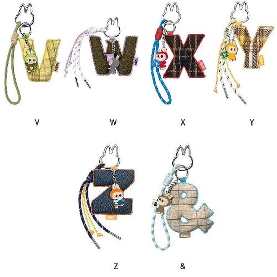 Μπρελόκ Pop Mart The Monsters Pin For Love Series Letter Blind Box (N-Z) image 2
