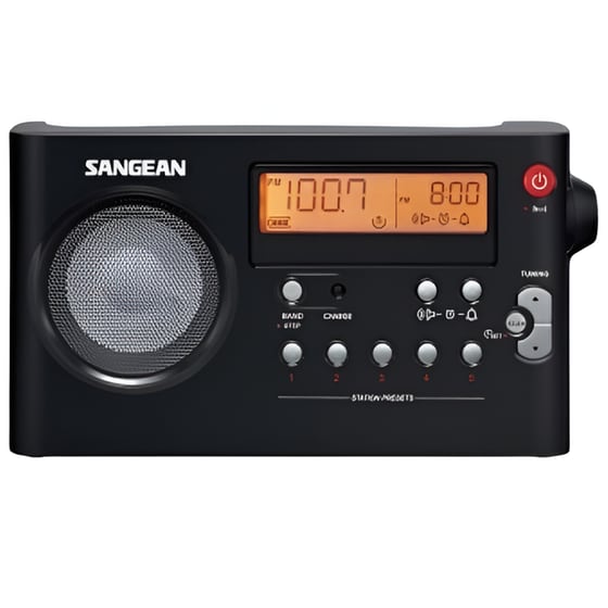 Φορητό Ραδιόφωνο Sangean Pack PR-D7 - Μαύρο image 1