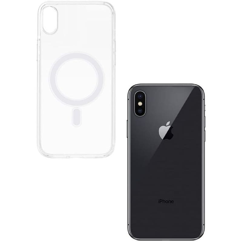 Θήκη Apple iPhone XS - Sonique Magnetic Magcase - Διάφανο