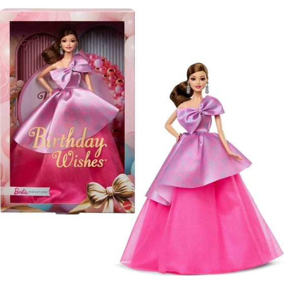 Συλλεκτική Κούκλα Mattel Barbie Birthday Wishes image 0
