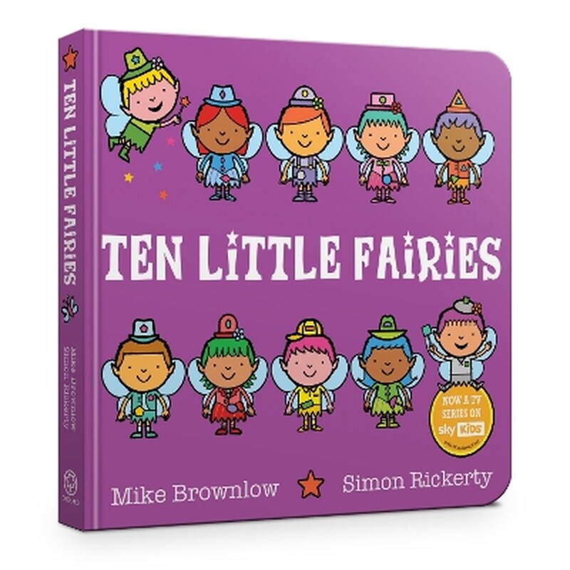 Ten Little Fairies Board Book