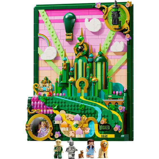 LEGO® Wicked Emerald City Wall Art (75685) image 3