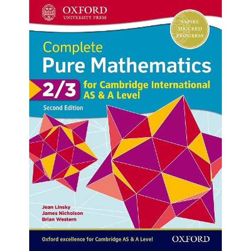Complete Pure Mathematics 2 3 for Cambridge International AS A Level