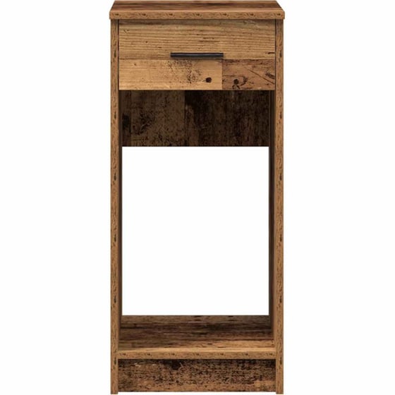 Βάση Πύργου Υπολογιστή VidaXL με Συρτάρι 35x45x77 cm - Όψη Παλαιού Ξύλου image 3