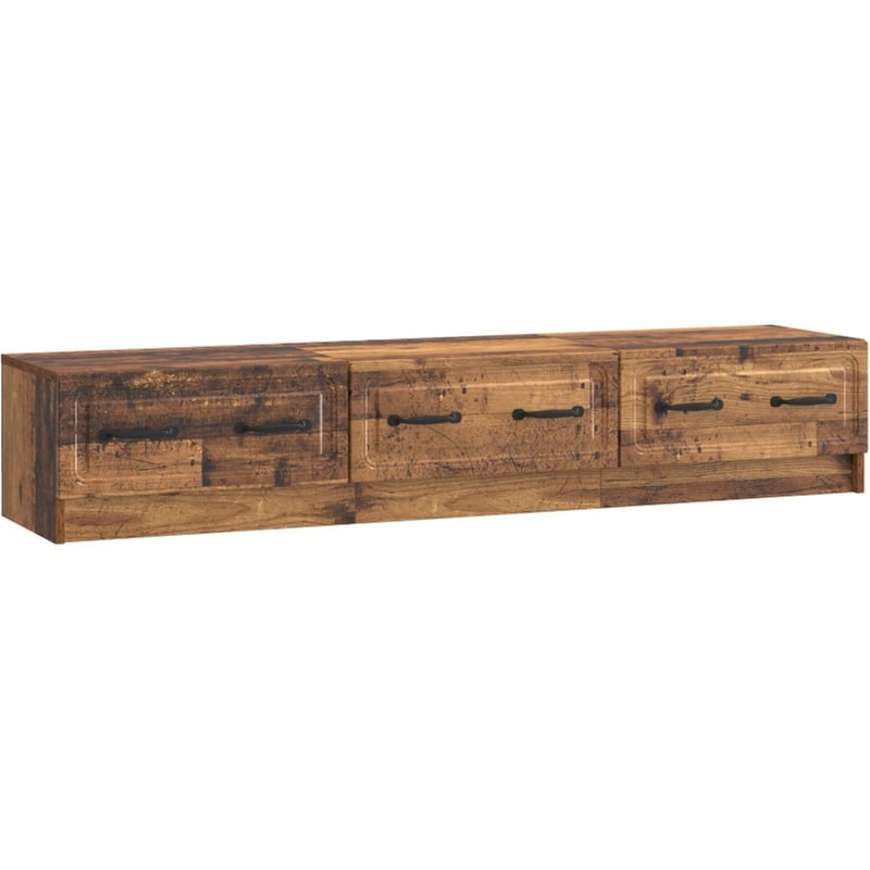 Έπιπλο Τηλεόρασης VidaXL 147x34.5x27 cm - Παλαιωμένο Ξύλο