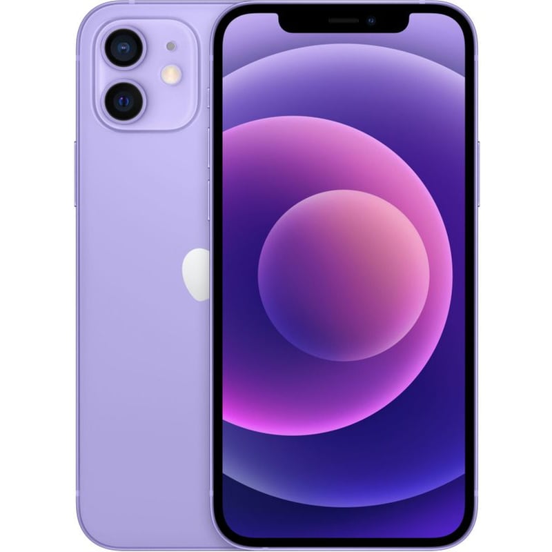 APPLE Μεταχειρισμένο Apple iPhone 12 64GB Purple second go Certified by iRepair