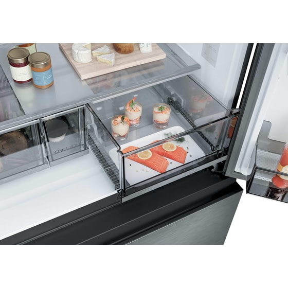 HAIER HFR59F18CWMM Total No Frost 700 Lt Inox Ψυγείο Ντουλάπα image 7