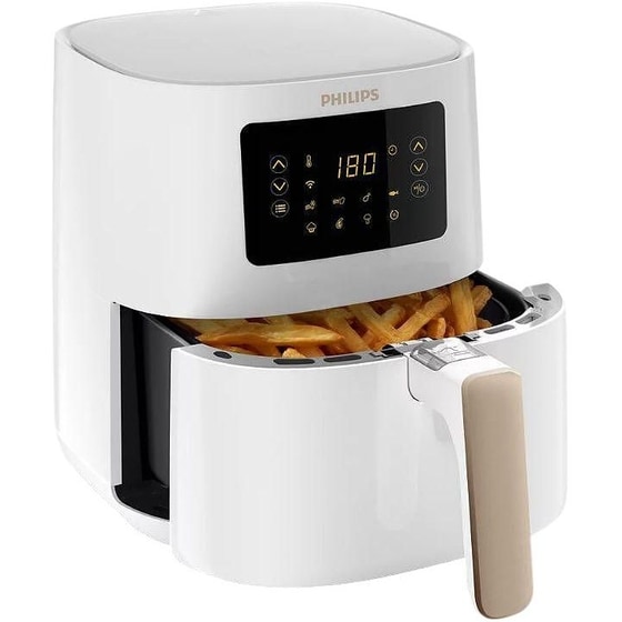 PHILIPS HD9255/30 με Αποσπώμενο Κάδο 1400 W 4.1 L Μαύρο Φριτέζα Αέρος image 1