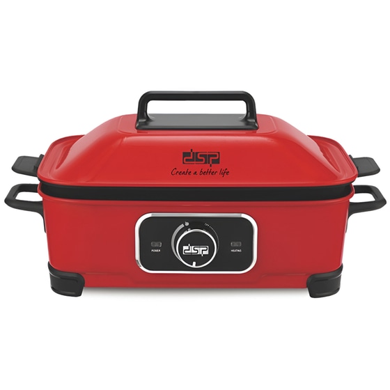 Πολυμάγειρας DSP KC3040 613712 1400 W Κόκκινο image 0