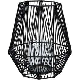 Κηροπήγιο Spitishop Κ-μ Nb1910090 Μεταλλικό 18.5x20.5cm - Μαύρο