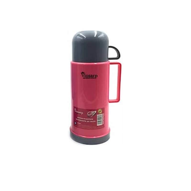 HOME & STYLE Θερμός Πλαστικό Χρωματιστό Ροζ Viosarp 650ml Home - Style 2741555-36-2