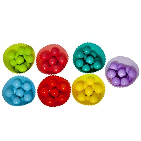 Ξύλινο Επιτραπέζιο KRUZZEL Παιχνίδι Δεξιοτήτων Με Μπάλες image 1