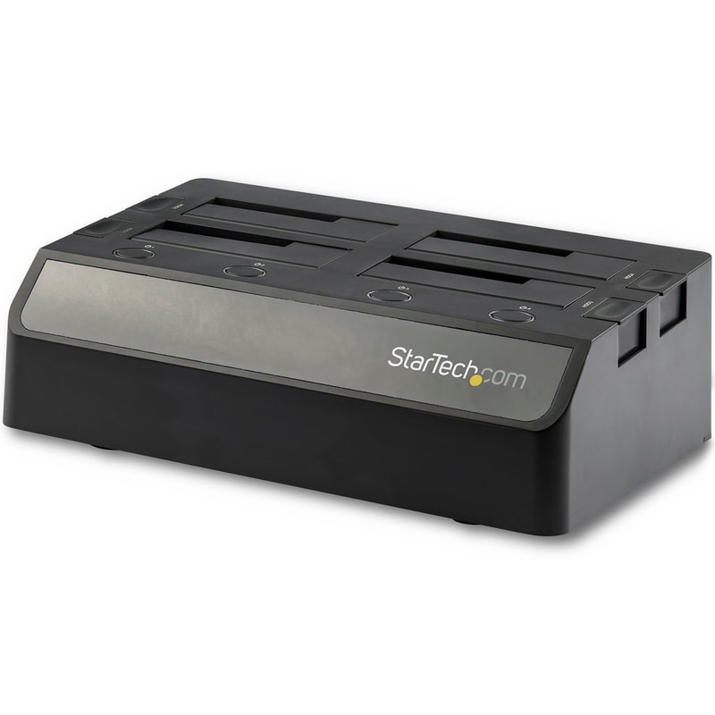 STARTECH Startech SDOCK4U313 Docking Station Σκληρού Δίσκου 4 Θέσεων 2,5/3,5 SATA Σύνδεση USB 3.2