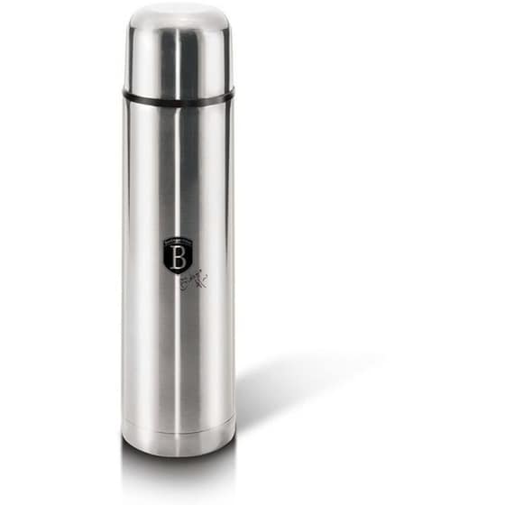 Μπουκάλι Θερμός Berlinger Haus Ανοξείδωτο Ασημί 1L image 0