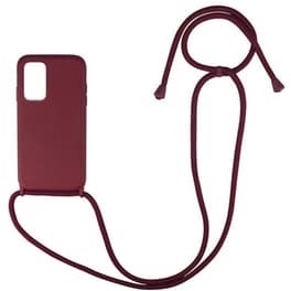 Θήκη Samsung Galaxy A02S - Sonique Carryhang Με Κορδόνι - Μπορντό