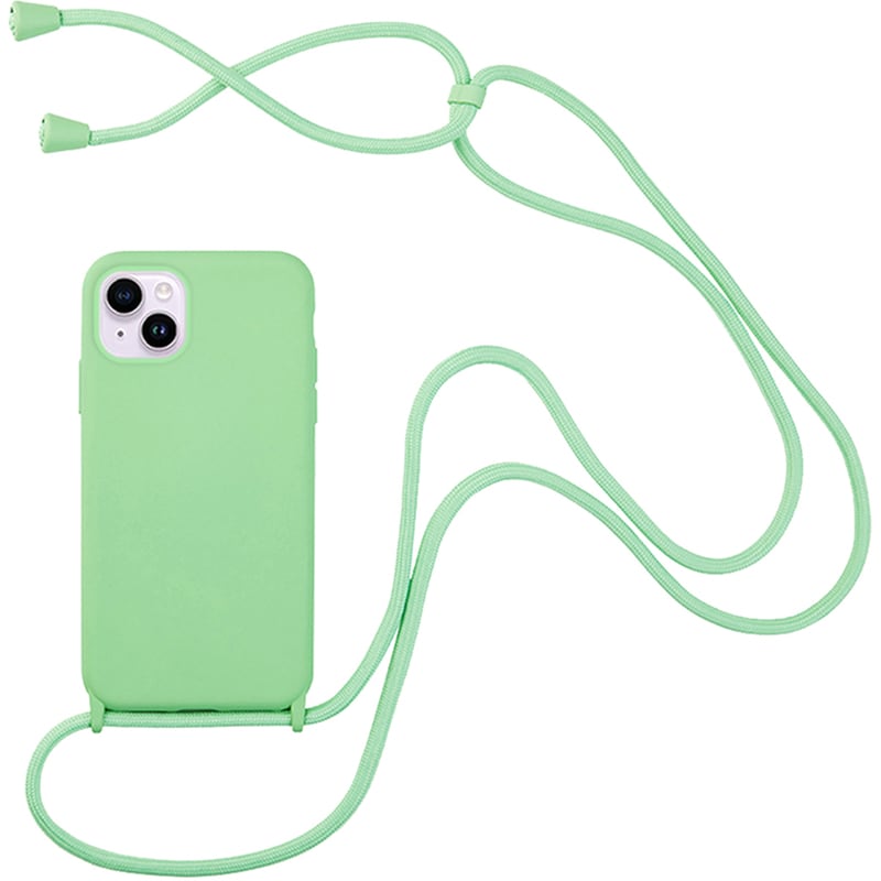 Θήκη Apple iPhone 14 - My Colors CarryHang Strap - Πράσινο Ανοιχτό