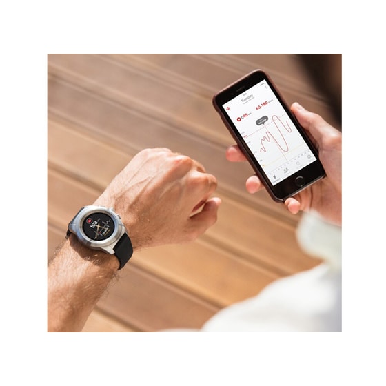 Smartwatch MyKronoz ZeTime Premium - Ασημί/Μαύρο image 1