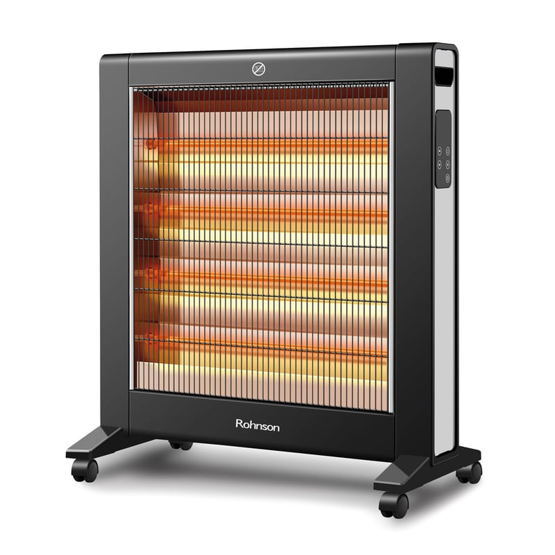 ROHNSON R-8022 QUARTZ Σόμπα Χαλαζία 2400W Μαύρο