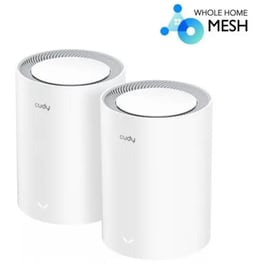 Cudy M1800 AX1800 Mesh Wi-Fi 6 1201Mbps 2 Θύρες Ethernet 2τμχ