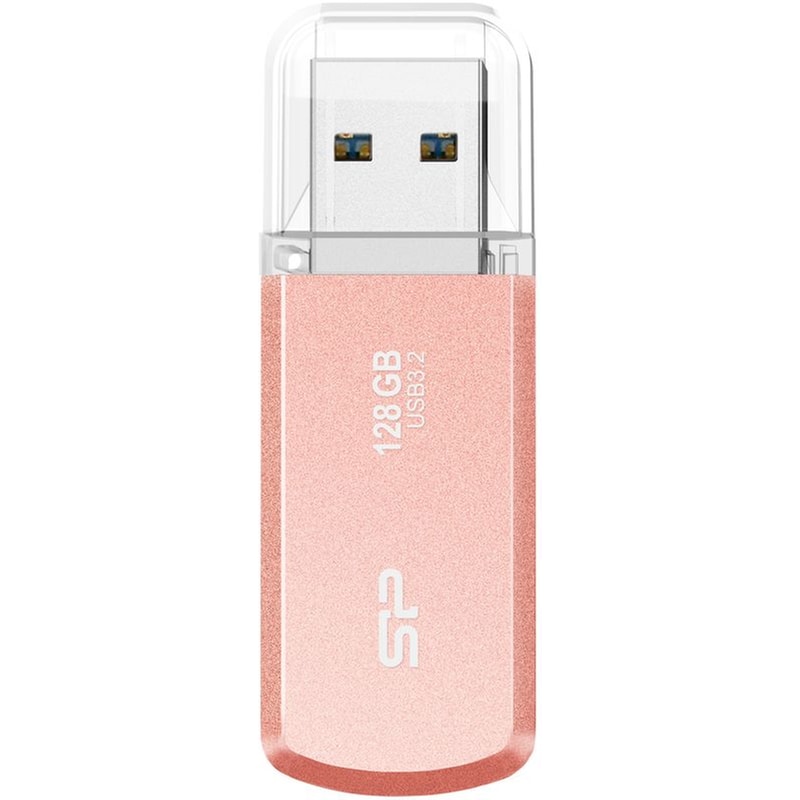 SILICON POWER Usb Flash 128gb Silicon Power Helios 202, Usb 3.2, Ροζ Χρυσό