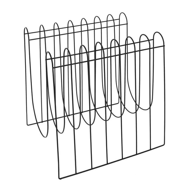 Θήκη Περιοδικών Home Deco Factory Hd2286 Μεταλλική 32x33x26 cm - Μαύρο HOME DECO FACTORY