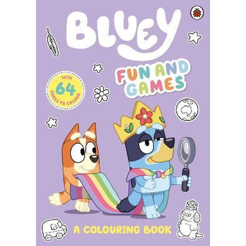 Bluey: Fun and Games Colouring Book