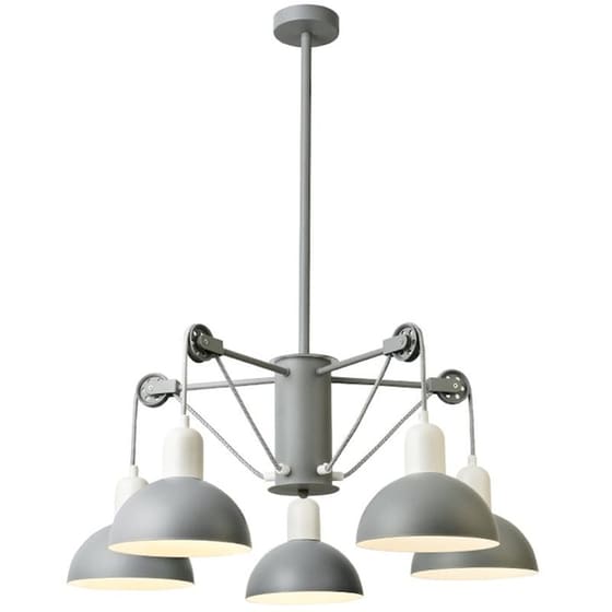 Φωτιστικό Οροφής Πολύφωτο Aca Cezanne Eg5795p58g Μεταλλικό - Γκρι image 0