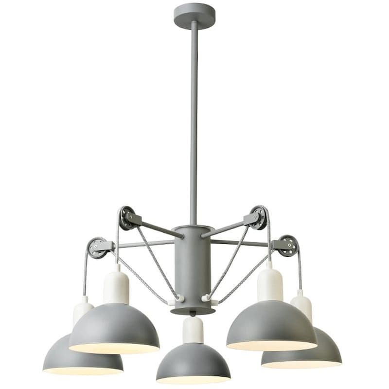 Φωτιστικό Οροφής Πολύφωτο Aca Cezanne Eg5795p58g Μεταλλικό - Γκρι