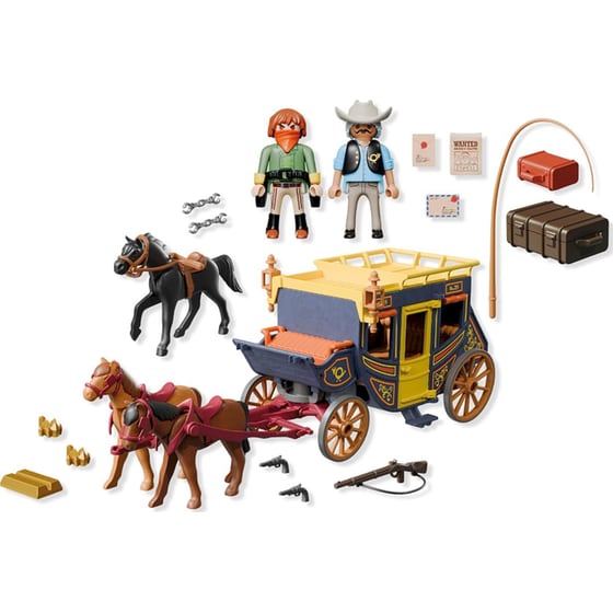 PLAYMOBIL®&nbsp; Western Άμαξα Άγριας Δύσης (71862) image 1