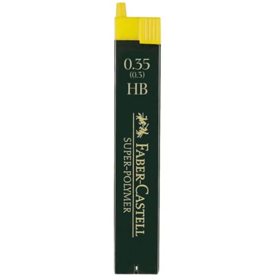Μύτες για Μηχανικό Μολύβι Faber Castell 0.35 HB image 0