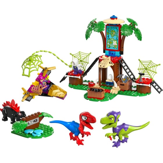 LEGO® Marvel Spidey and Gobby's Raptor Battle at Tree House HQ (11200) image 1