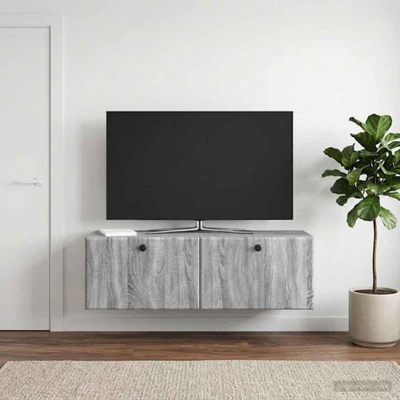 Επιτοίχιο Έπιπλο Τηλεόρασης VidaXL 98x31x30 cm image 1