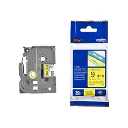Μελανοταινία Brother Tze621 9mm Yellow/black