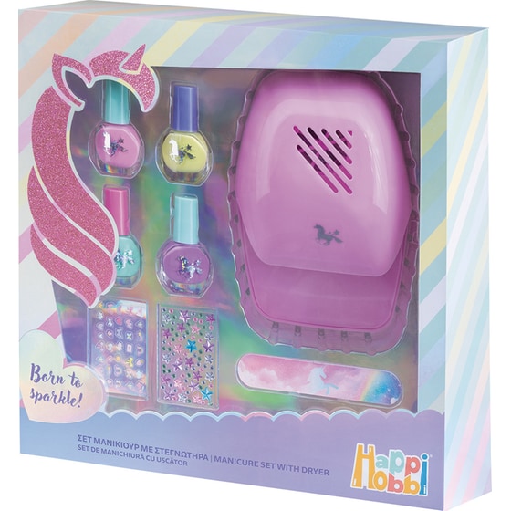 HappiHobbi Σετ Μανικιούρ με Στεγνωτήρα image 3