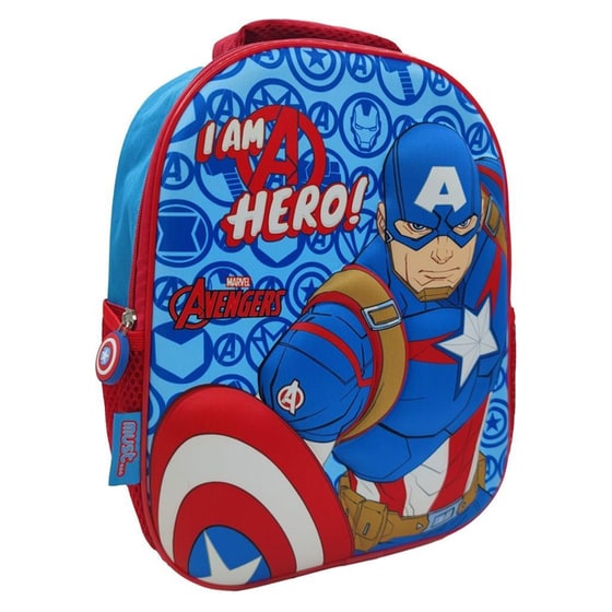 Τσάντα Πλάτης Προσχολική Must 3D Avengers I Am A Hero! image 0