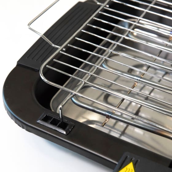 Επιδαπέδια Ηλεκτρική Ψησταριά OSIO OGB-2440 2000 W - Μαύρο image 3