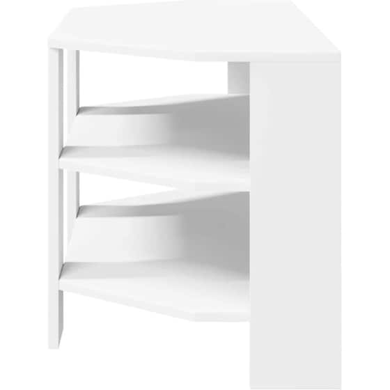 Έπιπλο Τηλεόρασης VidaXL Γωνιακό 102 x 40,5 x 45 cm - Λευκό image 5