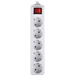 Πολύπριζο Lamtech LAM023732 5 θέσεων 1.4m - Λευκό