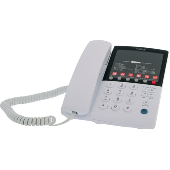 Ενσύρματο Τηλέφωνο WiTech WT-5006 - Λευκό image 1